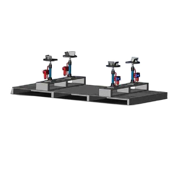 四立柱道路模擬試驗(yàn)臺(圖1)